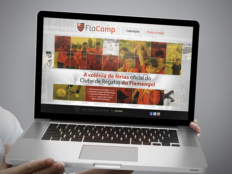 Site em Wordpress - Escolinha Fla