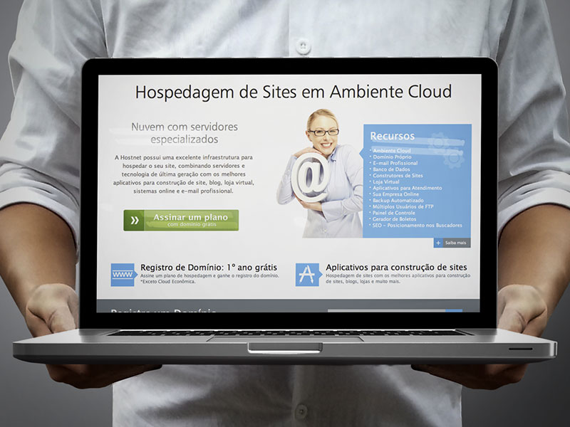 hostnet site - Tuiuiú Comunicação
