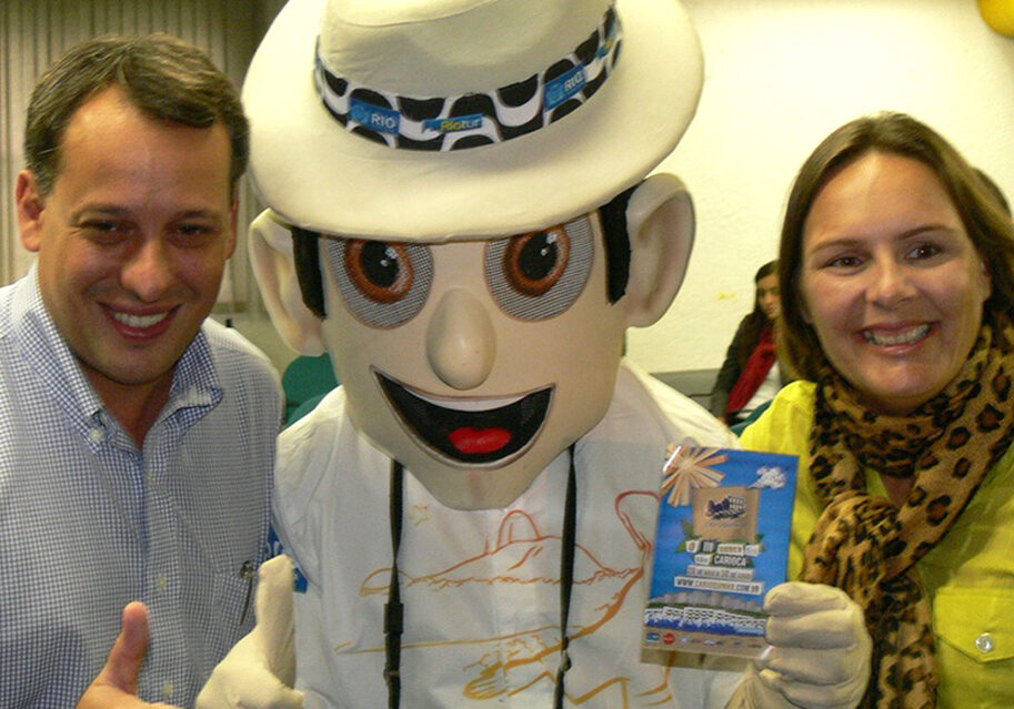 Secretário de Turismo, John Carioca e Marta Mendes