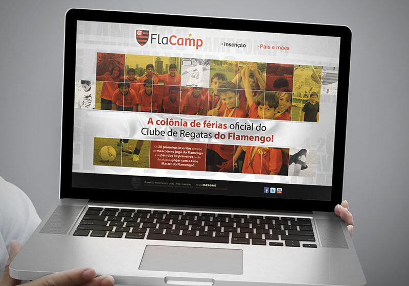 Site em Wordpress - Escolinha Fla